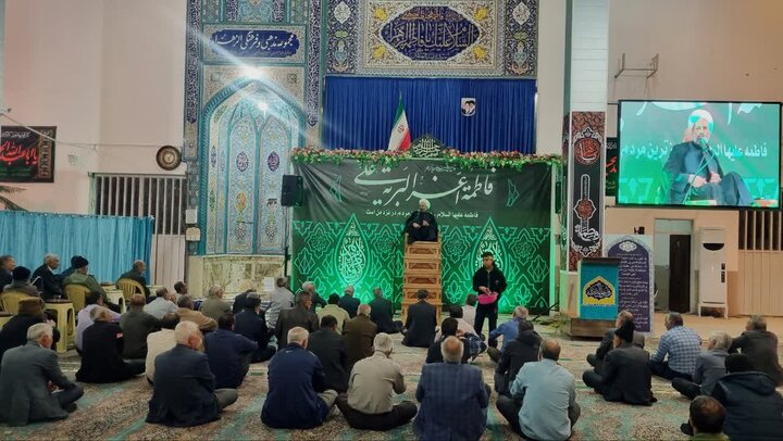 تصاویر/ مراسم شب دوم عزاداری ایام فاطمیه در شهرستان رابر