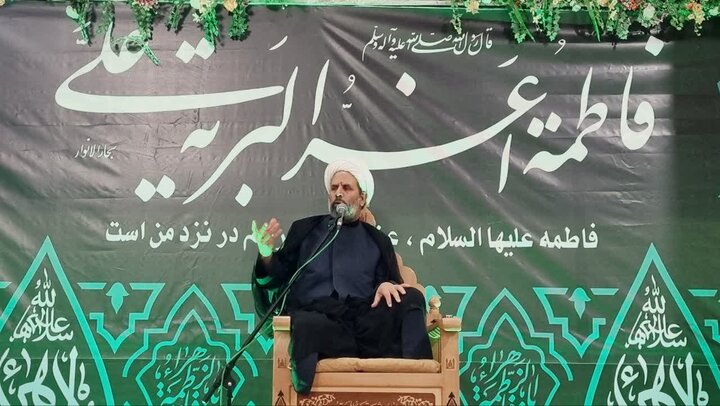 تصاویر/ مراسم شب دوم عزاداری ایام فاطمیه در شهرستان رابر