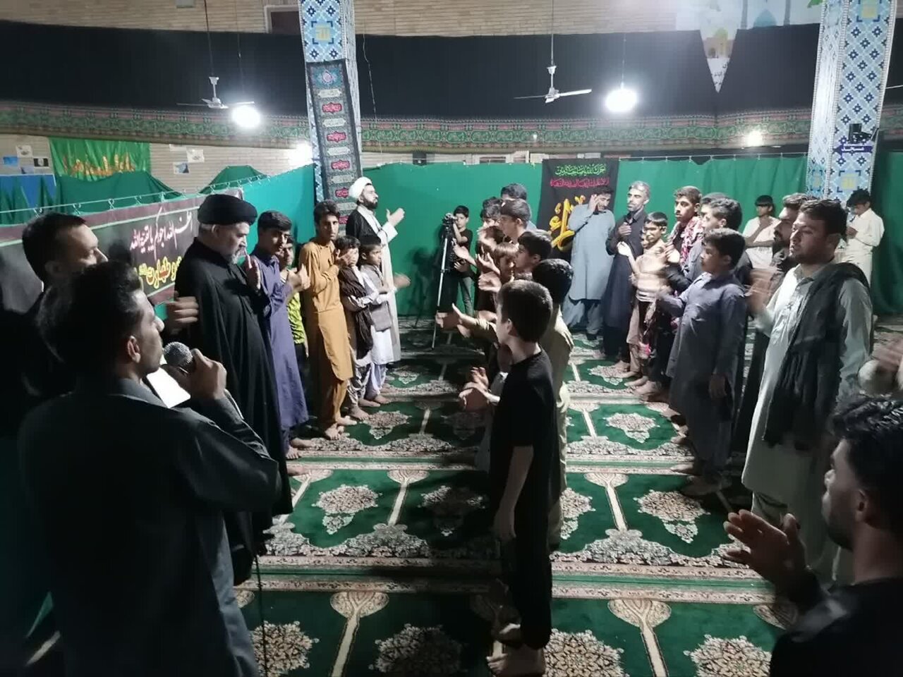 مراسم مدرسه علمیه رمشک