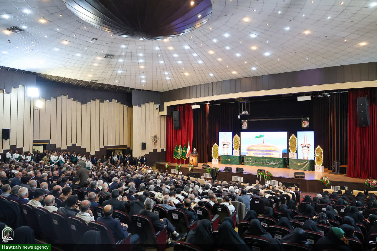 تصاویر/ آیین تکریم و معارفه مدیر کانون های خدمت رضوی استان آذربایجان شرقی