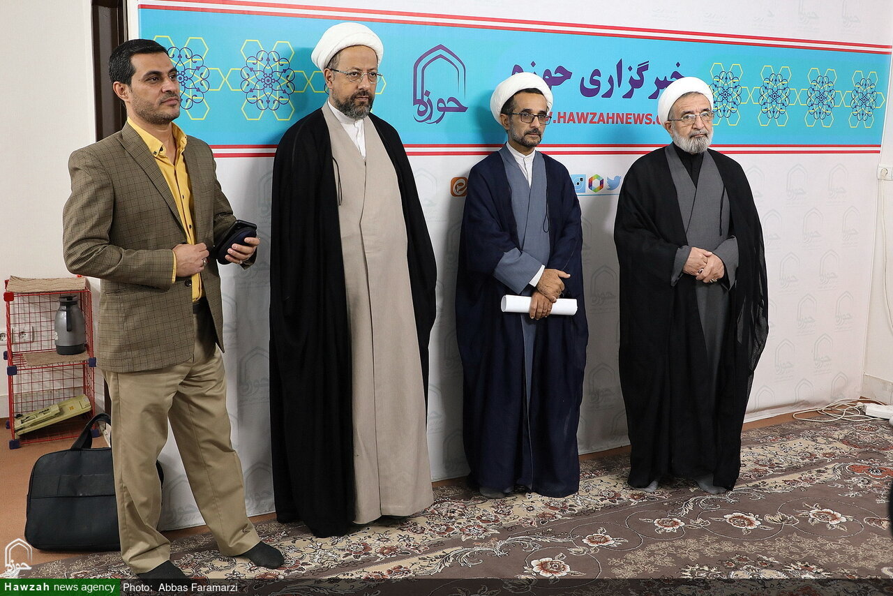 مدير "مؤسسة الأخلاق والتربية" يزور وكالة أنباء الحوزة + صور