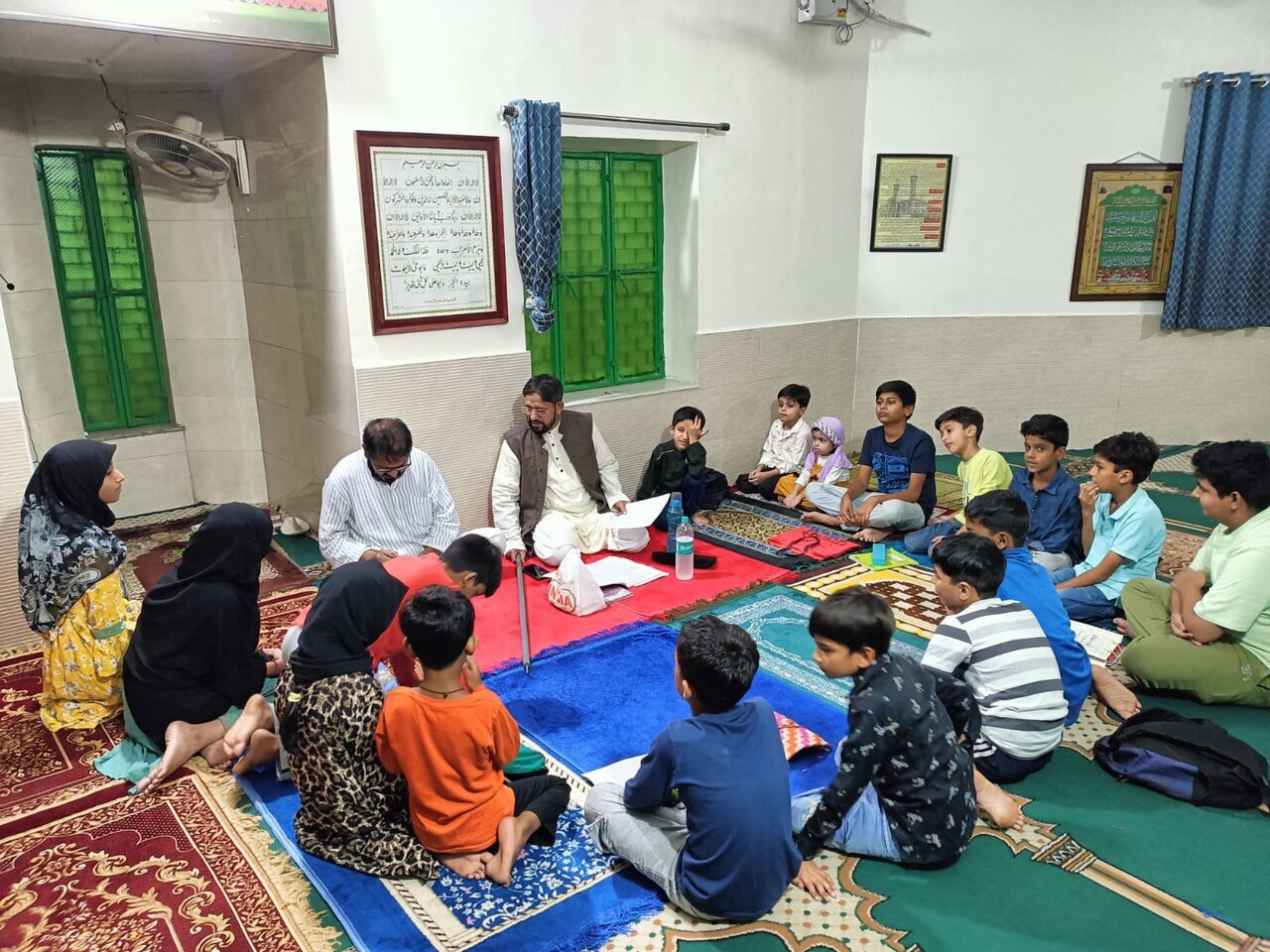 अलीगढ़ हिंदुस्तान; इमामिया हाल नेशनल कॉलोनी में दरसे कुरआन का आयोजन