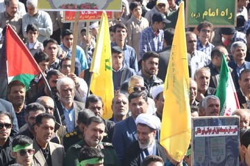 فیلم| راهپیمایی روز ۱۳ آبان در کرمان