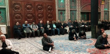 تصاویر/ سوگواری شهادت حضرت فاطمه(س) در مسجد جامع غدیر خم