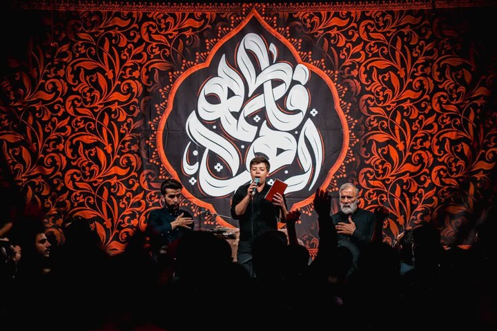 تصاویر/ مراسم سوگواری فاطمیه اول در هیئت حسین جان ارومیه