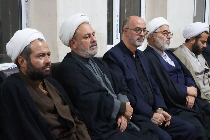 تصاویر/ مراسم سوگواری ایام فاطمیه اول در نوشین شهر