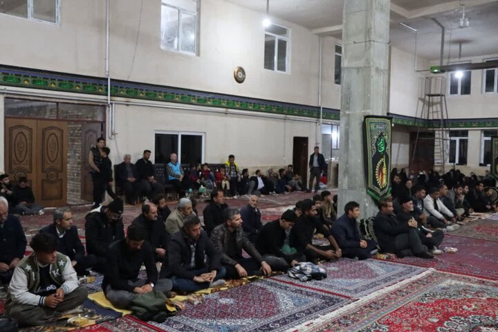 تصاویر/ مراسم سوگواری ایام فاطمیه اول در نوشین شهر