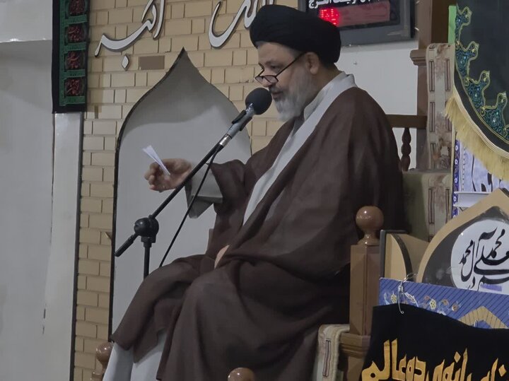 تصاویر/ مراسم عزاداری شب شهادت حضرت فاطمه زهرا(س) در مسجد جامع ماکو