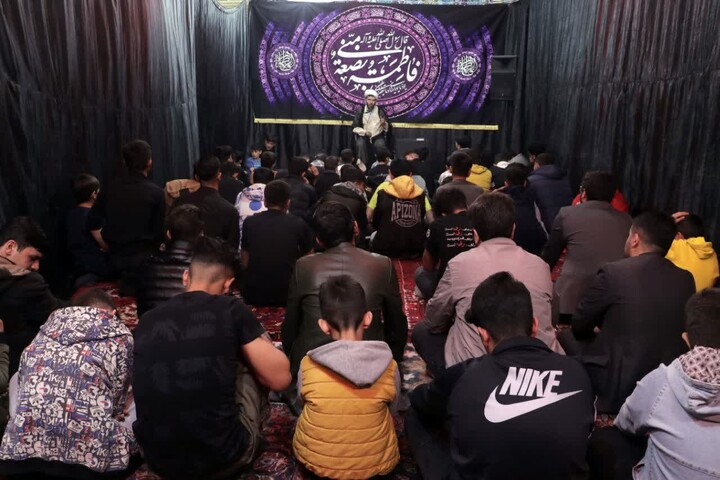 تصاویر/ عزاداری شب شهادت حضرت زهرا سلام الله علیها در ارومیه