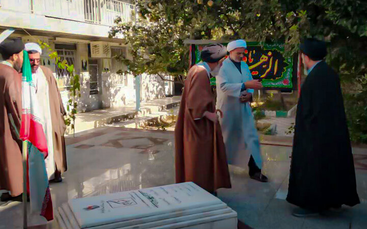 بازدید مدیر و معاونین حوزه علمیه استان همدان از مدرسه علمیه نهاوند
