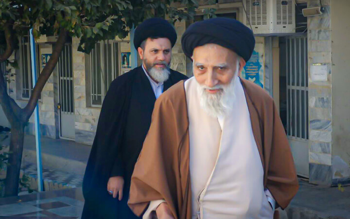 بازدید مدیر و معاونین حوزه علمیه استان همدان از مدرسه علمیه نهاوند
