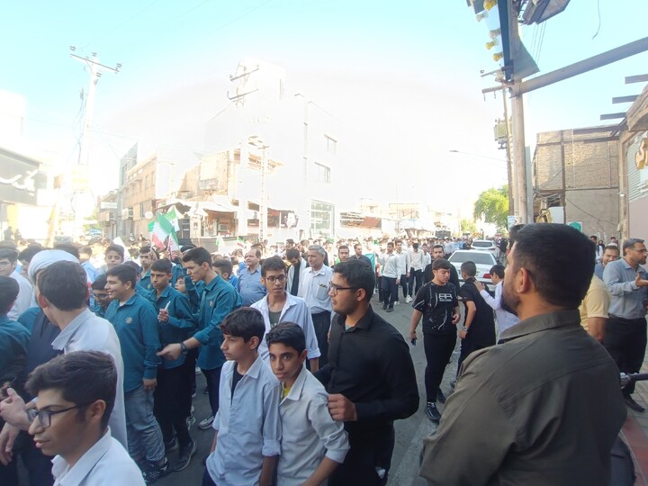 تصاویر/راهپیمایی یوم الله ۱۳ آبان شهرستان شوشتر