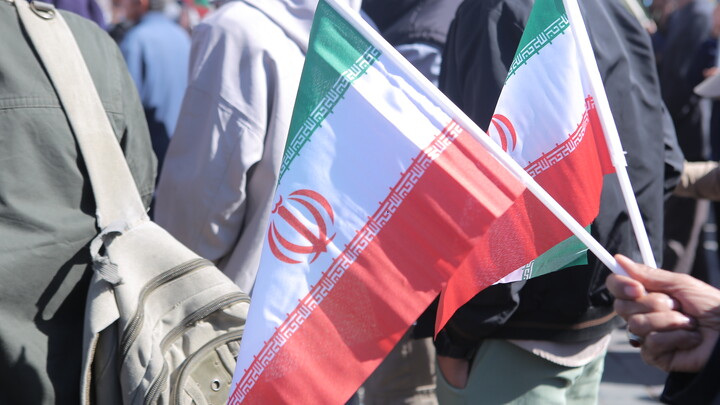 حضور طلاب و روحانیون در اجتماع ۱۳ آبان همدان