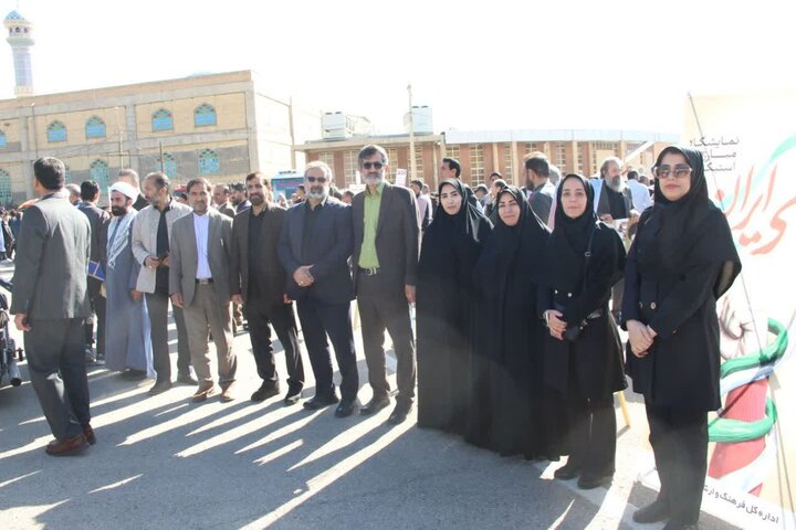 تصاویر/نمایشگاه کاریکاتور استکبارستیزی ای ایران در خرم‌آباد