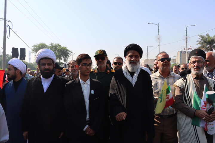 راهپیمایی یوم الله ۱۳ آبان روز ملی مبارزه با استکبار جهانی در اهواز