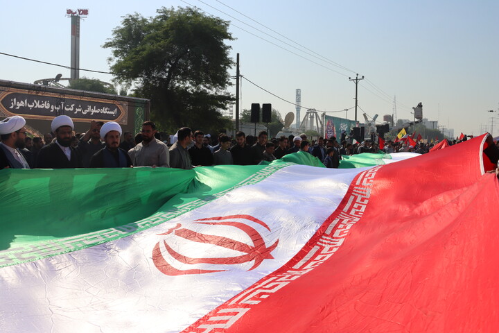 راهپیمایی یوم الله ۱۳ آبان روز ملی مبارزه با استکبار جهانی در اهواز