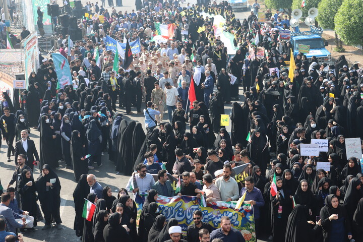 راهپیمایی یوم الله ۱۳ آبان روز ملی مبارزه با استکبار جهانی در اهواز
