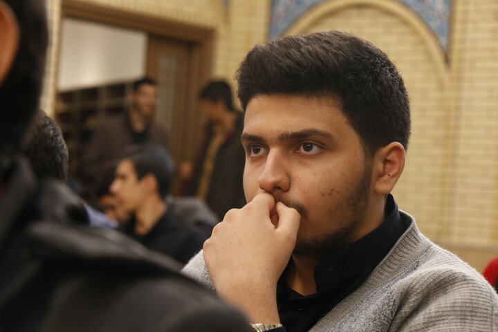 مراسم عزاداری ایام فاطمیه و بزرگداشت ۱۳ آبان در مدرسه علمیه صالحیه کرمان