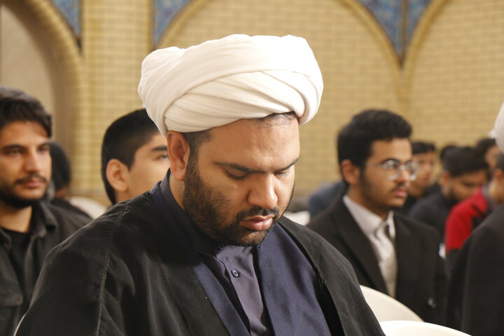 مراسم عزاداری ایام فاطمیه و بزرگداشت ۱۳ آبان در مدرسه علمیه صالحیه کرمان