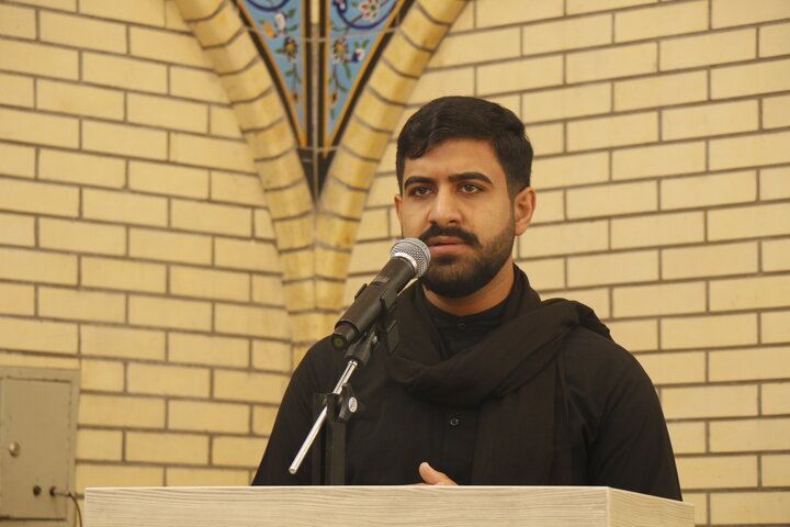 مراسم عزاداری ایام فاطمیه و بزرگداشت ۱۳ آبان در مدرسه علمیه صالحیه کرمان