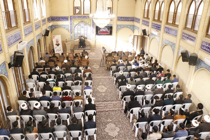 مراسم عزاداری ایام فاطمیه و بزرگداشت ۱۳ آبان در مدرسه علمیه صالحیه کرمان