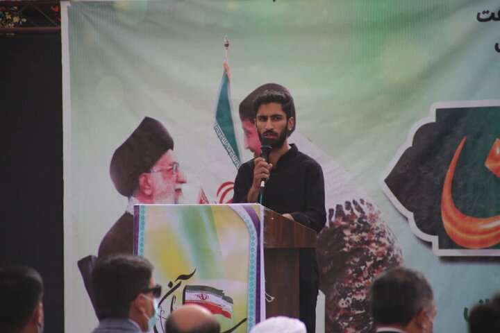  راهپیمایی یوم الله سیزدهم آبان ماه در شهرستان جاسک
