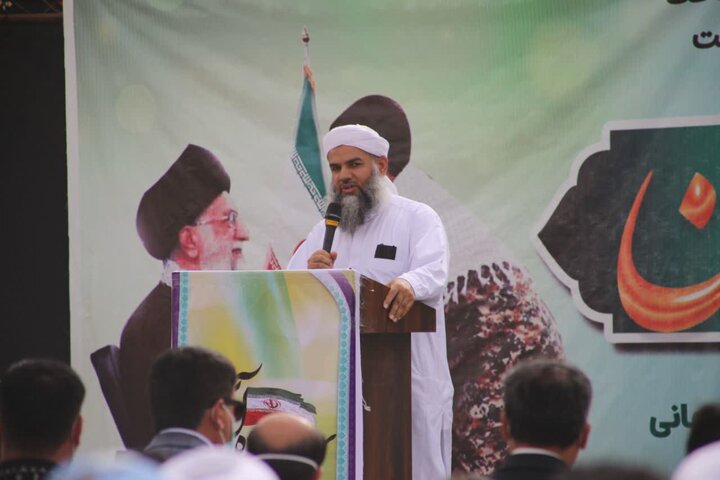  راهپیمایی یوم الله سیزدهم آبان ماه در شهرستان جاسک
