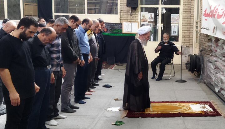 مراسم سوگواری شهادت حضرت زهرا(س) در مسجد مهدیه
