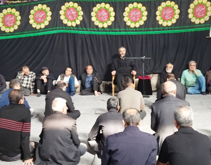 مراسم سوگواری شهادت حضرت زهرا(س) در مسجد مهدیه
