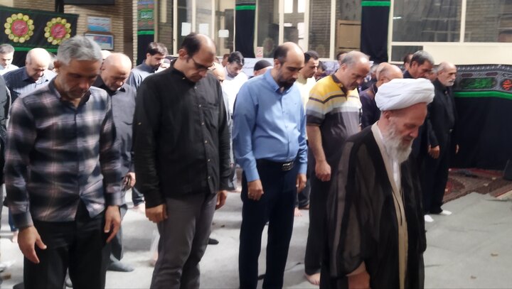 مراسم سوگواری شهادت حضرت زهرا(س) در مسجد مهدیه
