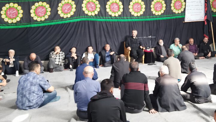 مراسم سوگواری شهادت حضرت زهرا(س) در مسجد مهدیه
