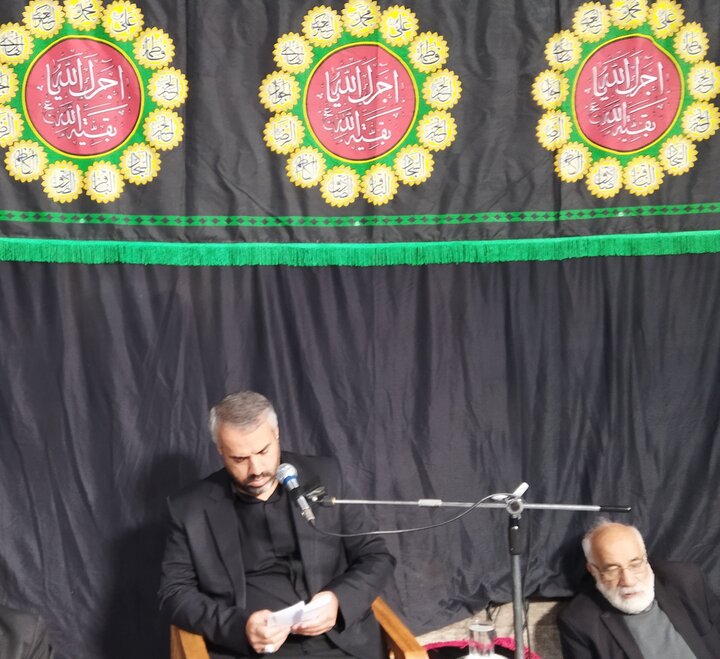 مراسم سوگواری شهادت حضرت زهرا(س) در مسجد مهدیه
