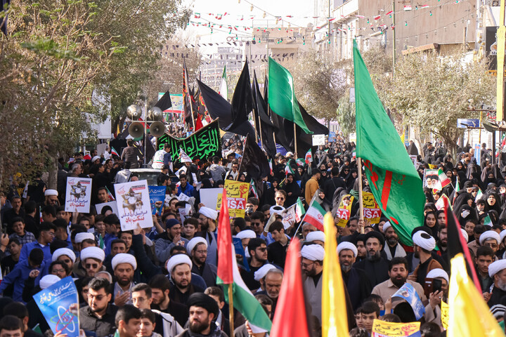 راهپیمایی سراسری یوم الله ۱۳ آبان در شهر مقدّس قم
