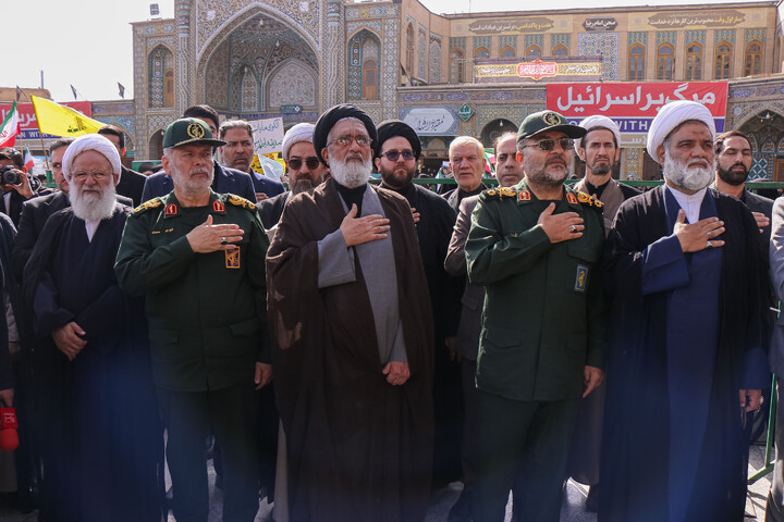 راهپیمایی سراسری یوم الله ۱۳ آبان در شهر مقدّس قم
