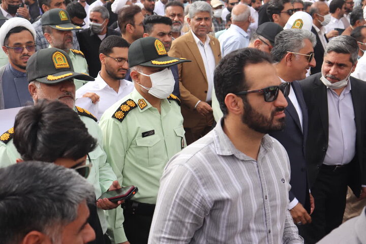 قاب‌هایی از راهپیمایی باشکوه امروز در شهرستان بندرعباس
