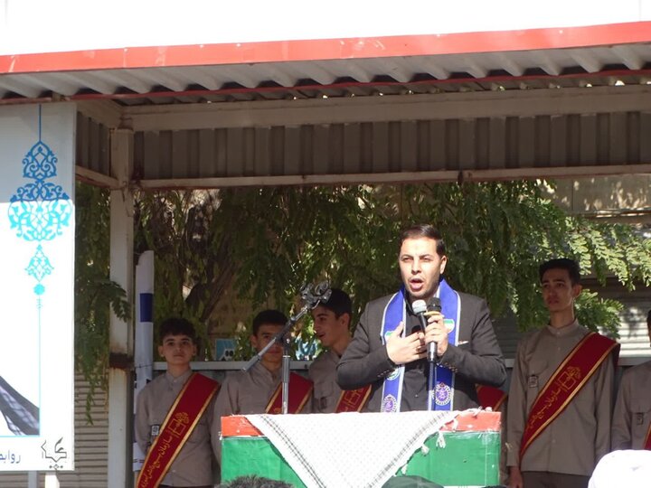 مراسم یوم الله 13آبان در شهرستان چهاربرج