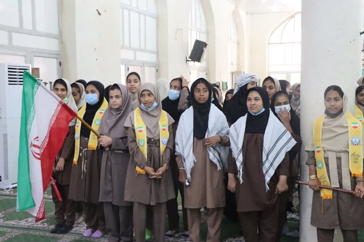 تصاویر/  مراسم ۱۳ آبان روز دانش آموز و روزه مبارزه ملی استکبار جهانی