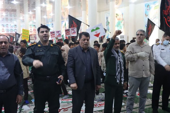 تصاویر/  مراسم ۱۳ آبان روز دانش آموز و روزه مبارزه ملی استکبار جهانی