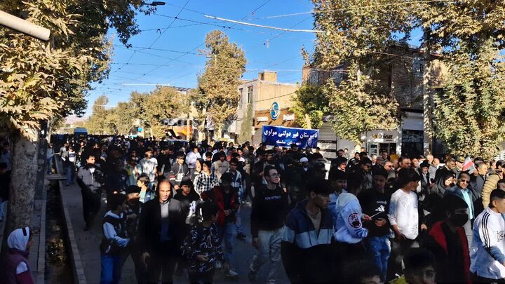 تصاویر/راهپیمایی یوم الله ۱۳ آبان در الشتر