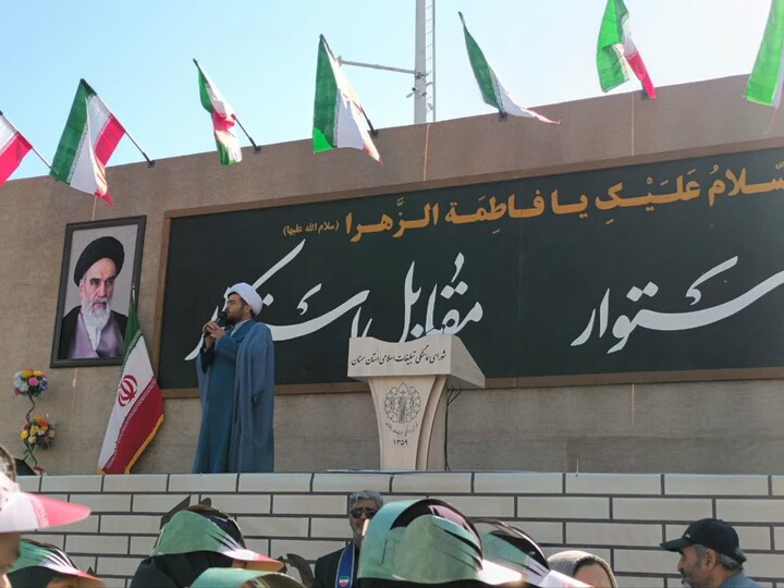 تصاویر/ راهپیمایی ۱۳ آبان، روز استکبارستیزی و فریاد استقلال ملت ایران در سمنان