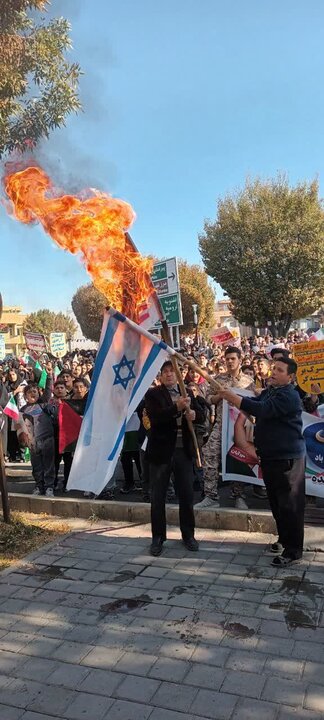 تصاویر/ برگزاری راهپیمایی روز ملی مبارزه با استکبار جهانی در نقده