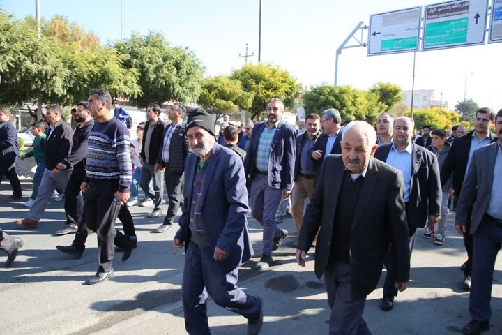 تصاویر/ برگزاری راهپیمایی روز ملی مبارزه با استکبار جهانی در نقده