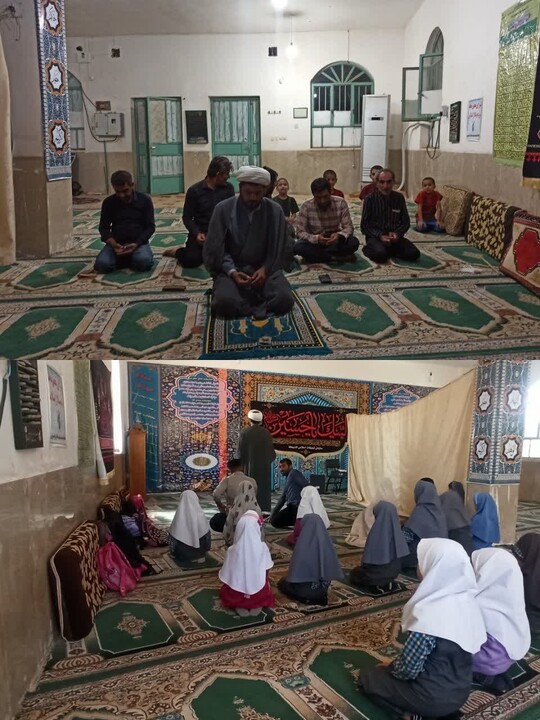 تصاویر/ حضور مبلغین و طلاب مدرسه علمیه امام رضا (ع) اندیکا در مدارس همزمان با یوم الله ۱۳ آبان و ایام فاطمیه اول