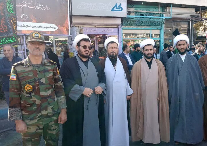 تصاویر/ راهپیمایی یوم الله ۱۳ آبان در مراغه