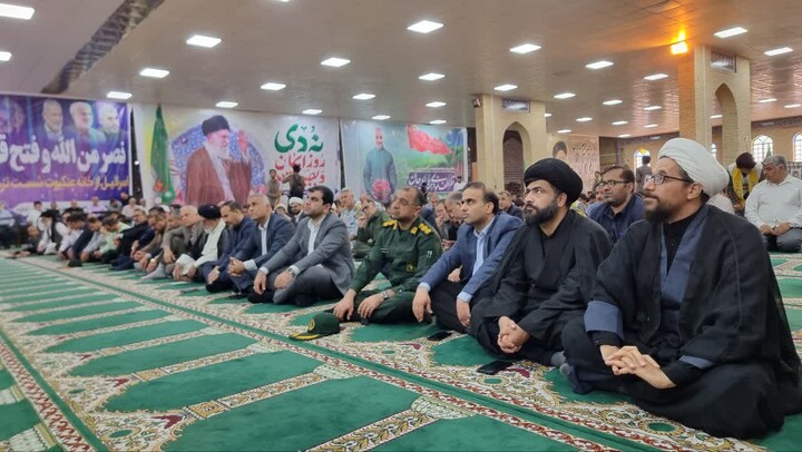 تصاویر/ راهپیمایی ۱۳ آبان در گناوه