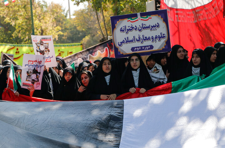 عکس/ حواشی راهپیمایی ۱۳ آبان در شهرکرد