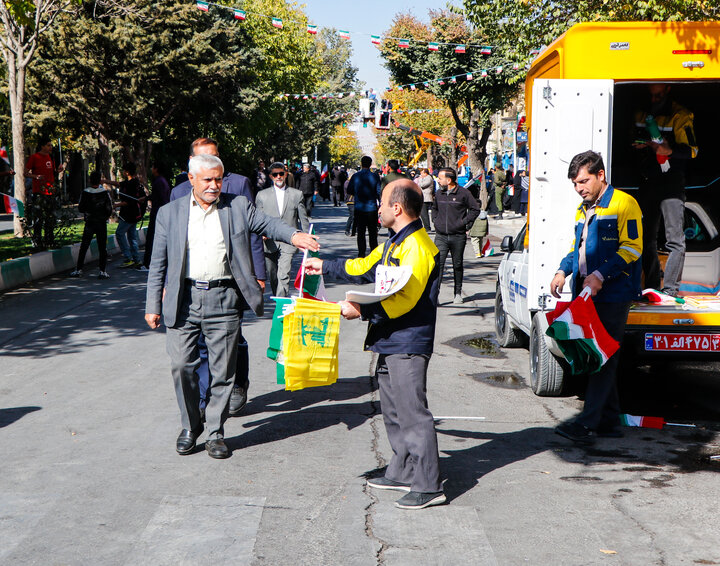 عکس/ حواشی راهپیمایی ۱۳ آبان در شهرکرد