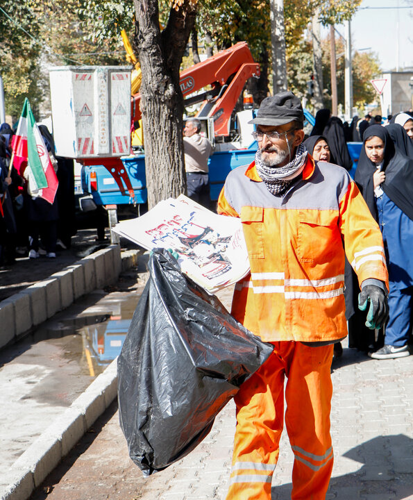 عکس/ حواشی راهپیمایی ۱۳ آبان در شهرکرد