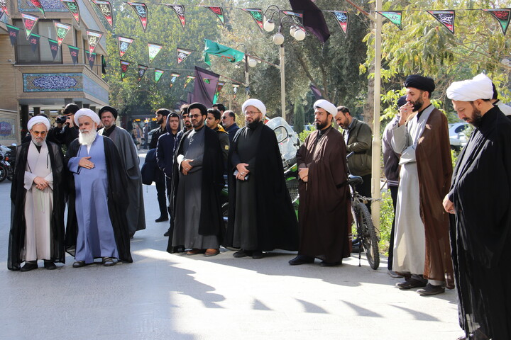 تصاویر/ تجمع و راهپیمایی طلاب و روحانیون حوزه علمیه اصفهان در یوم الله ۱۳ آبان‎