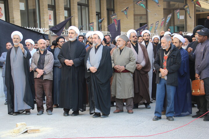 تصاویر/ تجمع و راهپیمایی طلاب و روحانیون حوزه علمیه اصفهان در یوم الله ۱۳ آبان‎